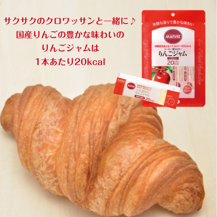 【3袋セット】マービー 低カロリースティックジャム りんご 13g×10本