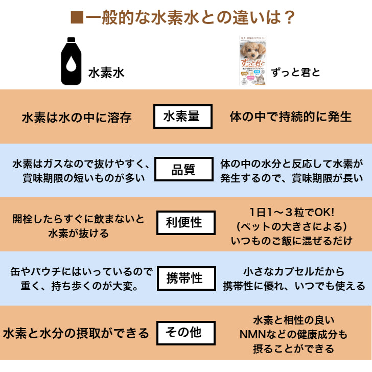 犬猫用栄養補助食　ずっと君と